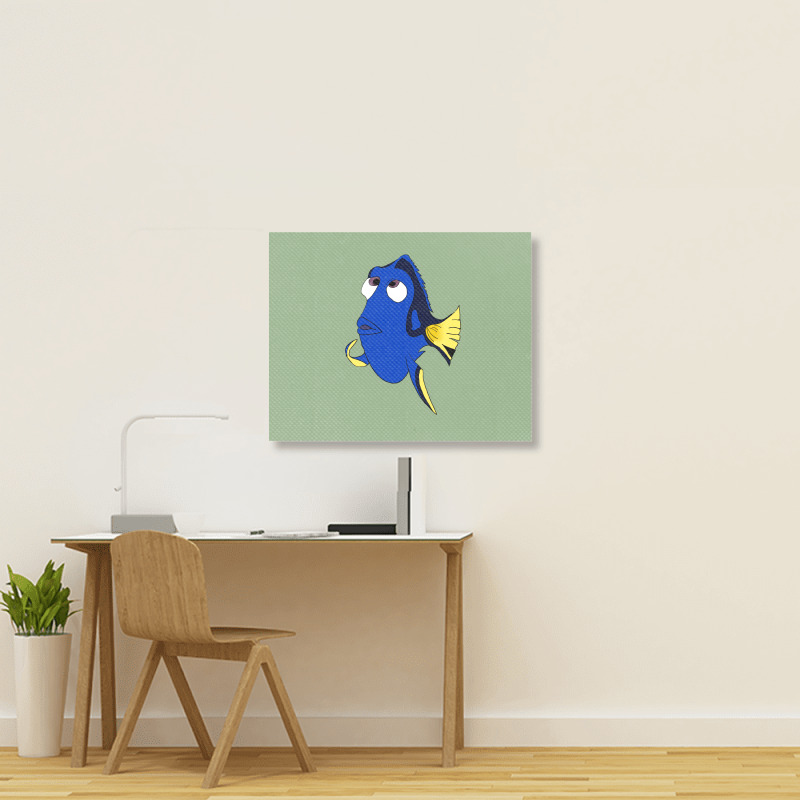 Dory  Finding Nemo Landscape Canvas Print | Artistshot