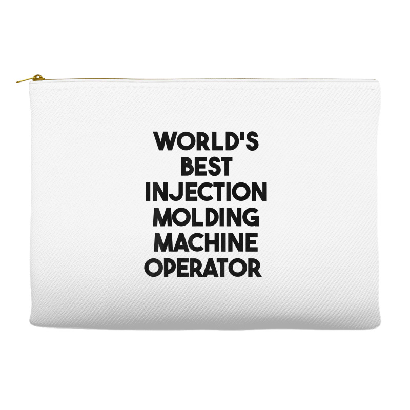 World's Best Injection Molding Machine Operator T Shirt Accessory Pouches | Artistshot