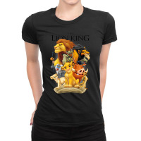 Lion King Pride Land Characters Ladies Fitted T-shirt | Artistshot