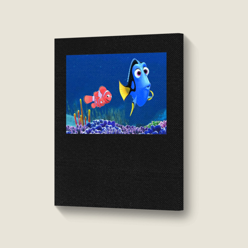 Finding Nemo 2 Portrait Canvas Print | Artistshot