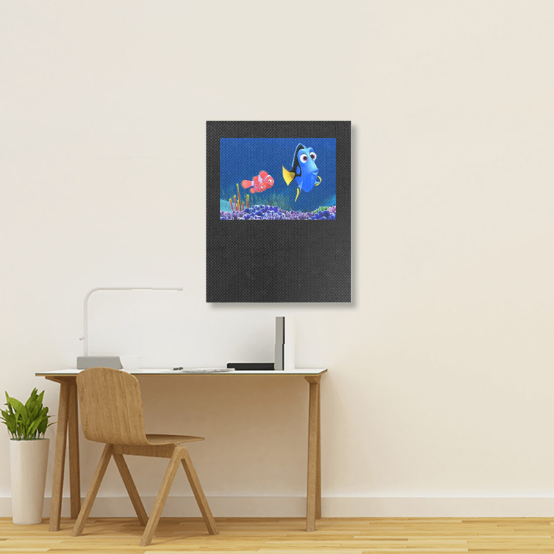 Finding Nemo 2 Portrait Canvas Print | Artistshot