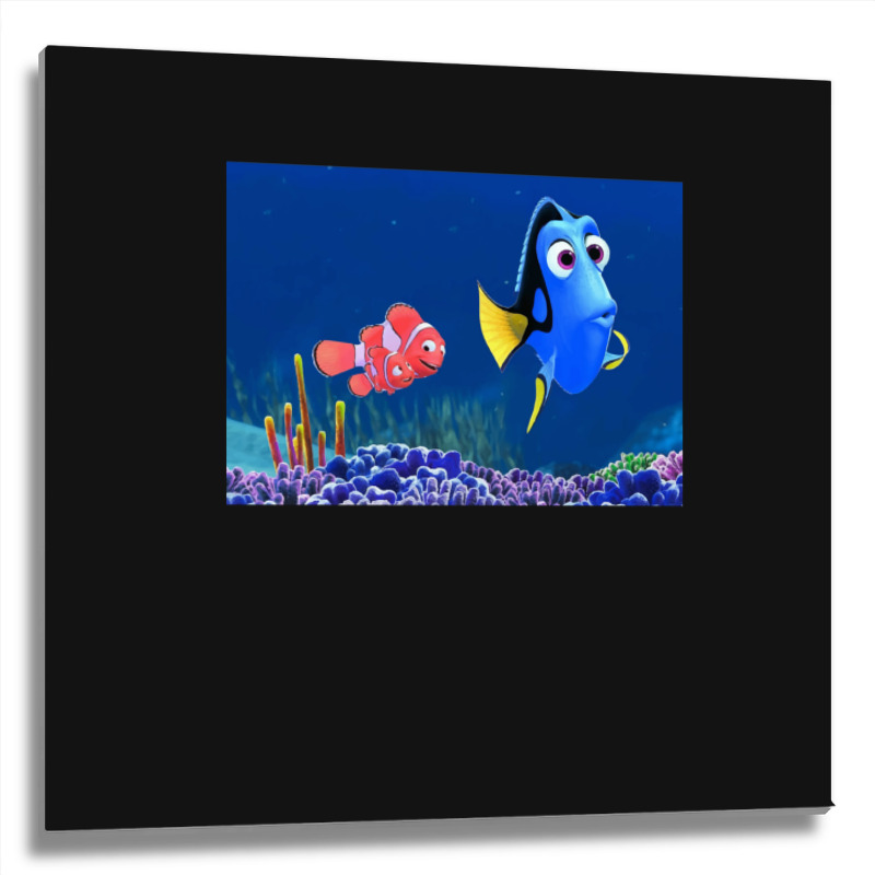 Finding Nemo 2 Metal Print Square | Artistshot