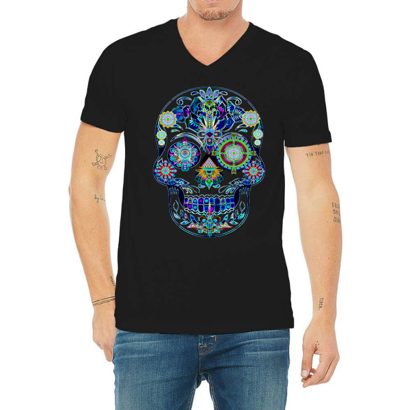 Hot Trend Machine Elf Psychedelic Being Spiritual V-neck Tee | Artistshot