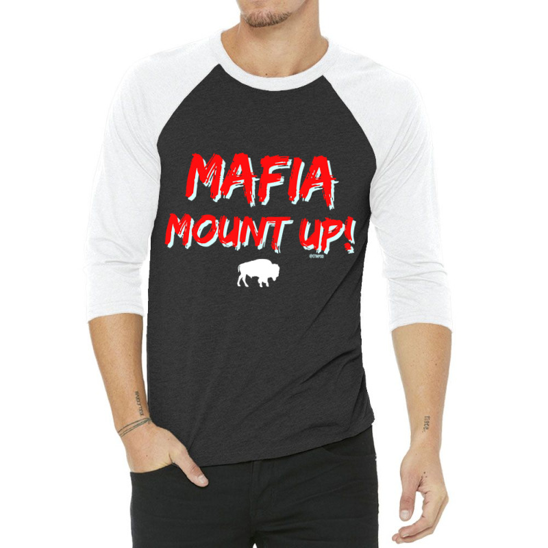 Hot Trend Mafia Mount Up! 3/4 Sleeve Shirt | Artistshot