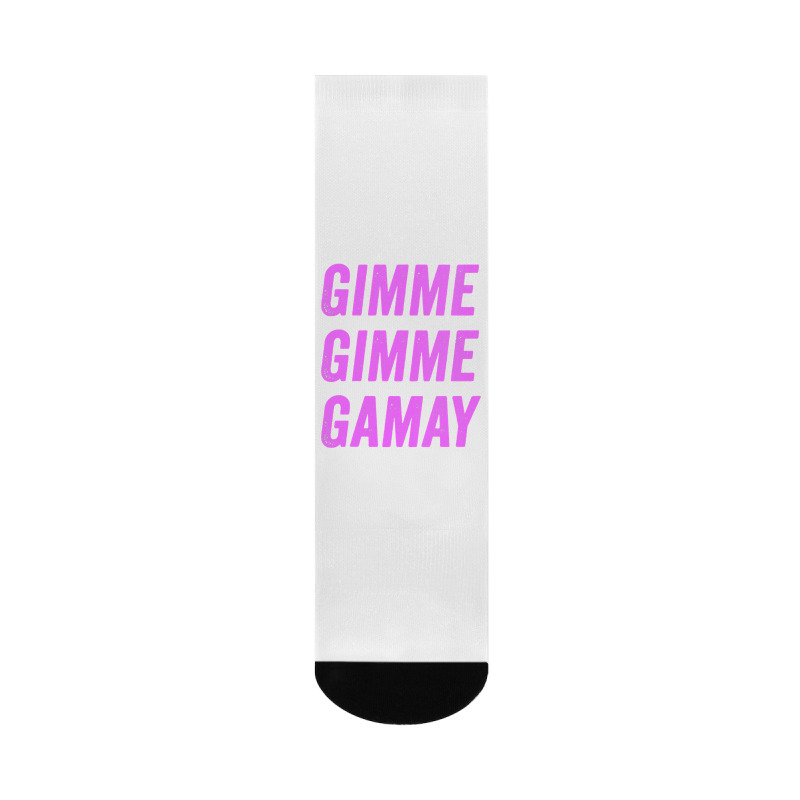 Womens Gamay Noir Gimme Gimme Gamay Cru Beaujolais Wine Collector Vnec Crew Socks | Artistshot