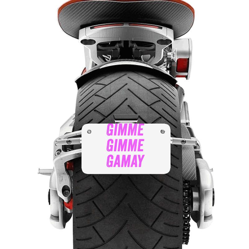 Womens Gamay Noir Gimme Gimme Gamay Cru Beaujolais Wine Collector Vnec Motorcycle License Plate | Artistshot