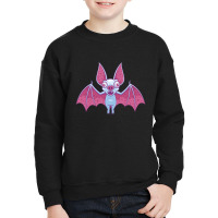 Albino Vampire Bat Youth Sweatshirt | Artistshot