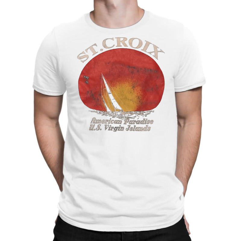 St Croix American Paradise T-Shirt by vendraqidas | Artistshot