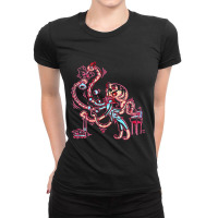 Limited Edition Busy Octopus Ladies Fitted T-shirt | Artistshot