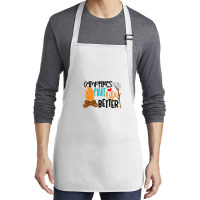 Campfires Make Life Better Camping Lover Smores Adventure Medium-length Apron | Artistshot