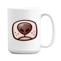 Boston Terrier Puppy Dog Snout And Mouth 15 Oz Coffee Mug | Artistshot