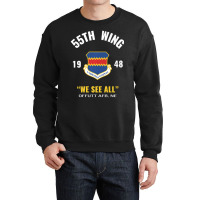 Hot Trend Air Force 55th Wing Crewneck Sweatshirt | Artistshot