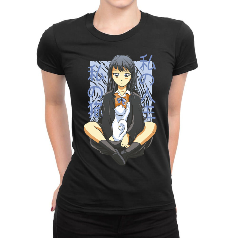 Hot Trend Manga Anime Otaku Kawaii Japan Ladies Fitted T-Shirt by Pannell Quintero | Artistshot