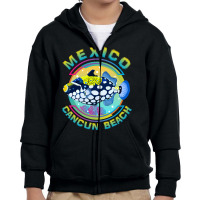 Hot Trend Mexico Cancun Beach (riviera Maya), Clown Triggerfish Youth Zipper Hoodie | Artistshot