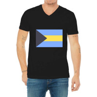 Limited Edition Flag Of Bahamas V-neck Tee | Artistshot