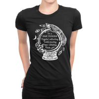 Limited Edition Witches Sage Crystal Tarot Reading Moon Kã¬nda Girl Ladies Fitted T-shirt | Artistshot