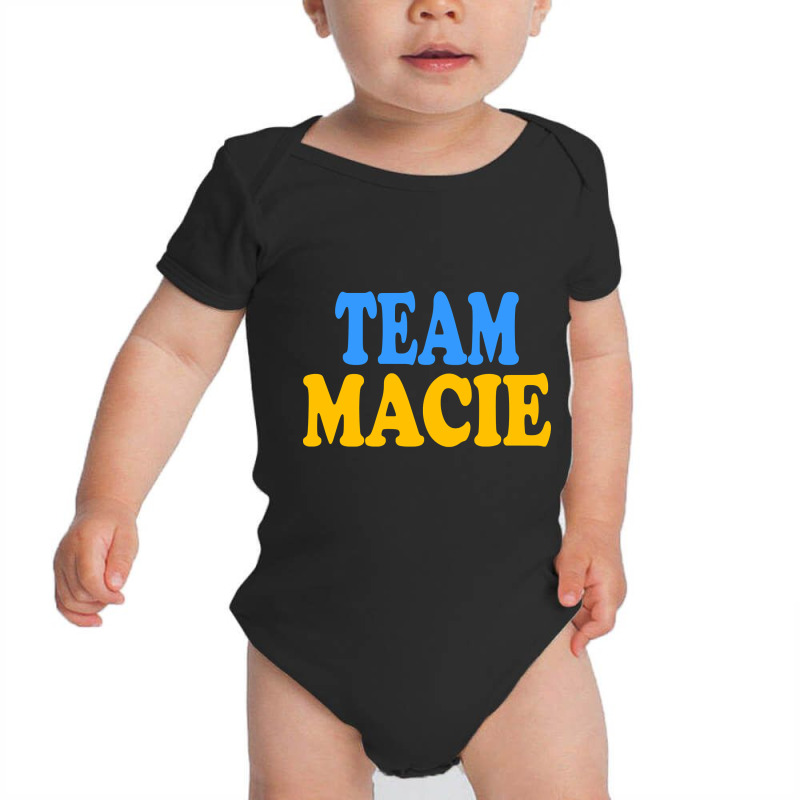 Limited Edition Team Macie Baby Bodysuit by bummercaught | Artistshot