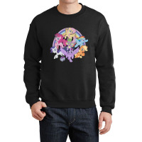 My Little Pony Friendship Is Magic Rainbow Pony Group Shot Crewneck Sweatshirt | Artistshot