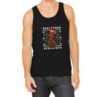 Havana Brown Cat Santa Hat Xmas Ugly 1 Tank Top | Artistshot