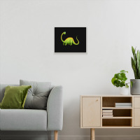 Hot Trend Baby Dinos For Learning Colors And Counting. One And Green Metal Print Horizontal | Artistshot