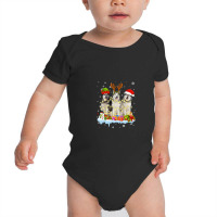 Cute Alaskan Malamute Santa Hat Baby Bodysuit | Artistshot