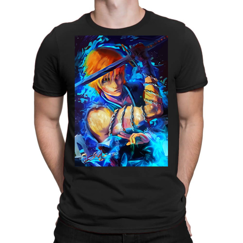 Blue Shinigami Poster Love T-Shirt by vulumagelsyh | Artistshot