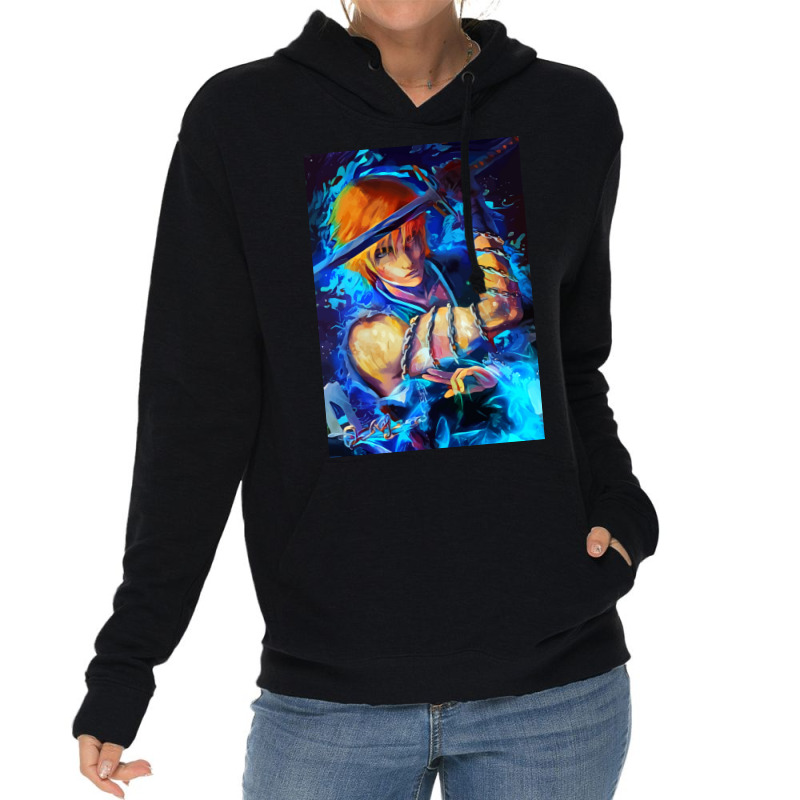 Blue Shinigami Poster Love Lightweight Hoodie by vulumagelsyh | Artistshot