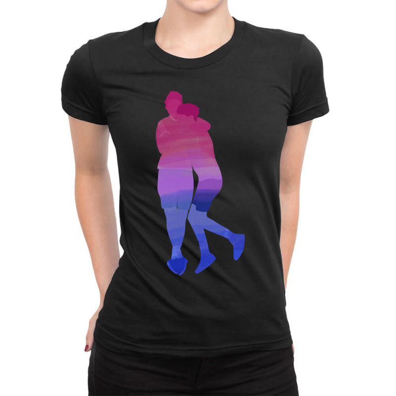 Limited Edition Heartstopper Bisexual-ty8tt Ladies Fitted T-Shirt by Sierra Dennis | Artistshot