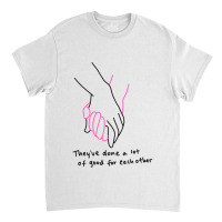 Normal People Holding Hands Quote Classic T-shirt | Artistshot