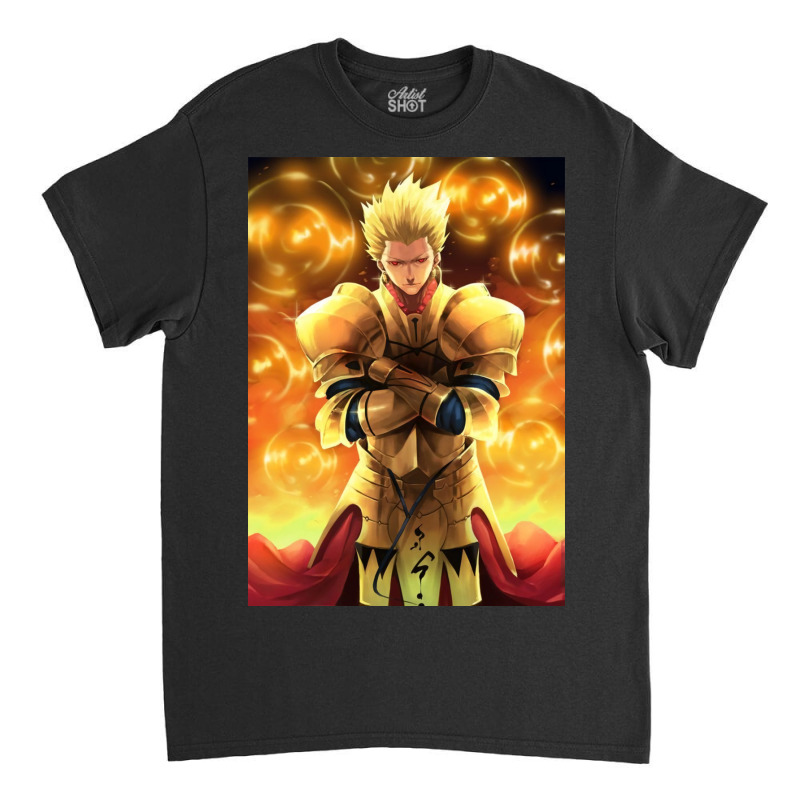 Fate Gilgamesh Poster Gift Classic T-shirt by jadurasoskef | Artistshot