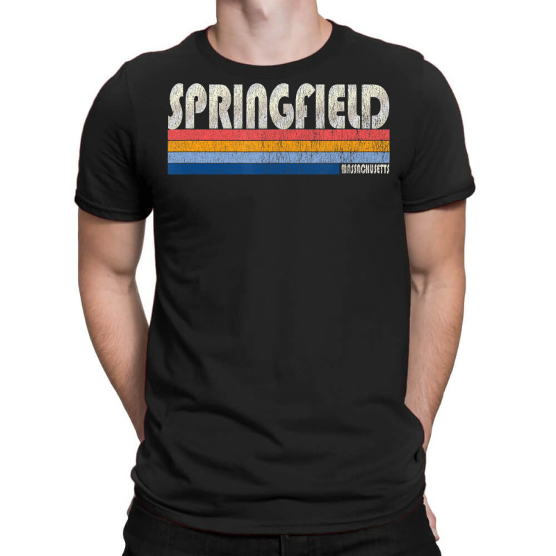 Vintage 70s 80s Style Springfield Ma T-shirt | Artistshot