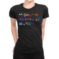 Latin America Culture Gift National Hispanic Heritage Month Ladies Fitted T-shirt | Artistshot