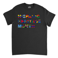 Latin America Culture Gift National Hispanic Heritage Month Classic T-shirt | Artistshot