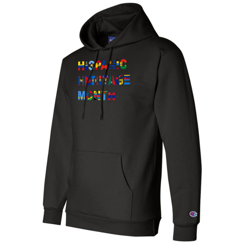 Latin America Culture Gift National Hispanic Heritage Month Champion Hoodie by ScottArtist | Artistshot