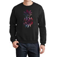 Volleyball Pineapple Galaxy Crewneck Sweatshirt | Artistshot