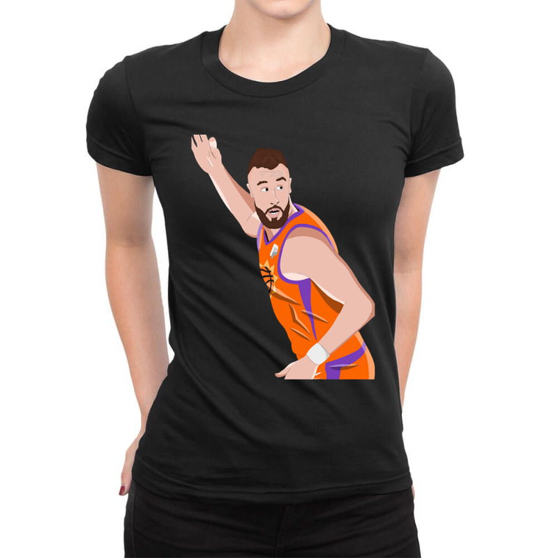 Frank Kaminsky Art Ladies Fitted T-Shirt by StarActon | Artistshot