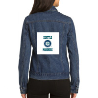 American League West Julio Rodríguez Ladies Denim Jacket | Artistshot