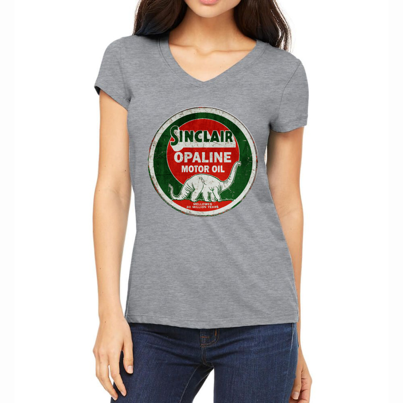 Limited Edition Vintage Motor Oil Women's V-Neck T-Shirt by yumgaugeteuda | Artistshot