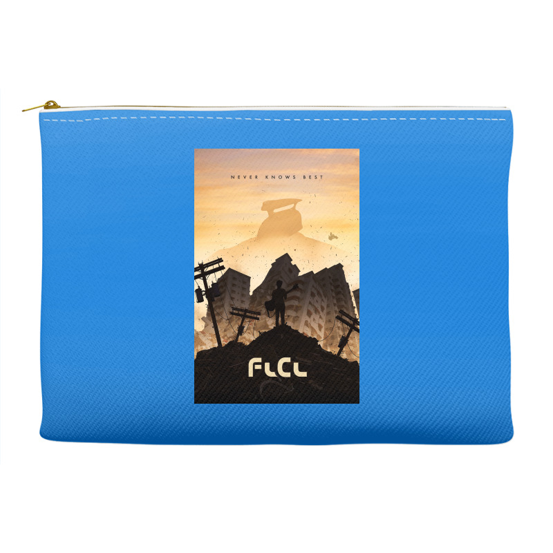 Flcl Concept Poster Poster Accessory Pouches | Artistshot