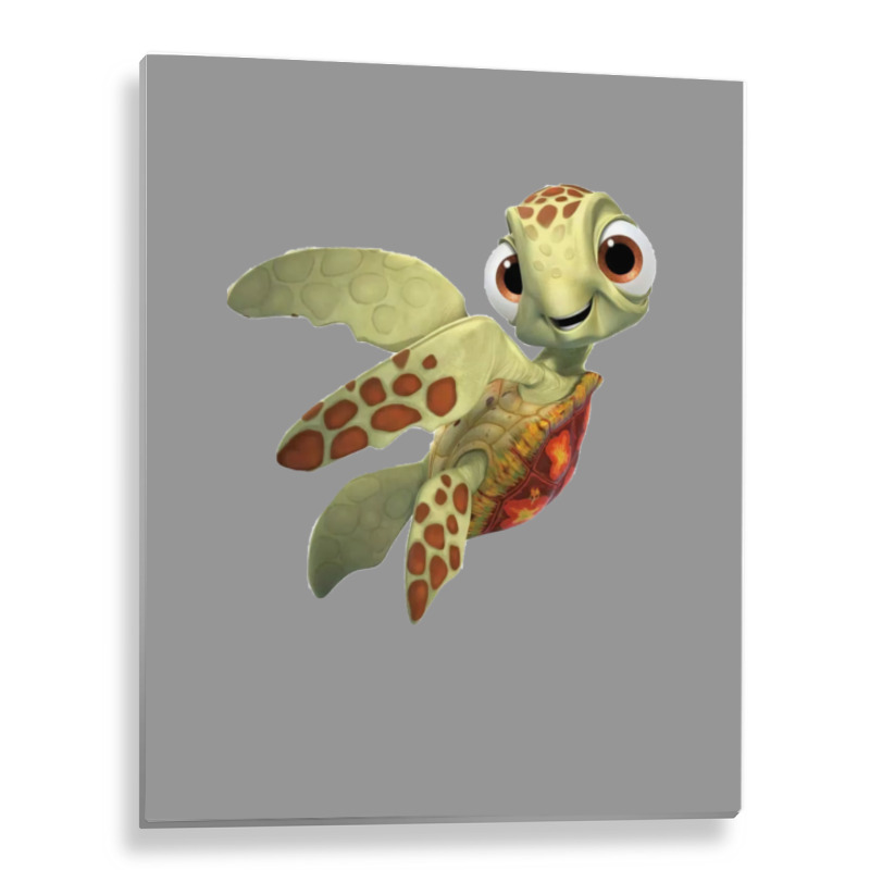 Squirt From Finding Nemo Metal Print Vertical | Artistshot