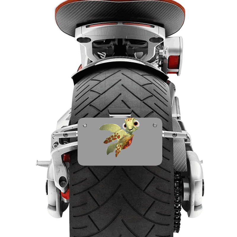 Squirt From Finding Nemo Motorcycle License Plate | Artistshot