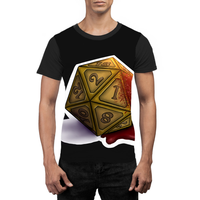 Trending Bloody Dice Graphic T-shirt by webberkyla | Artistshot