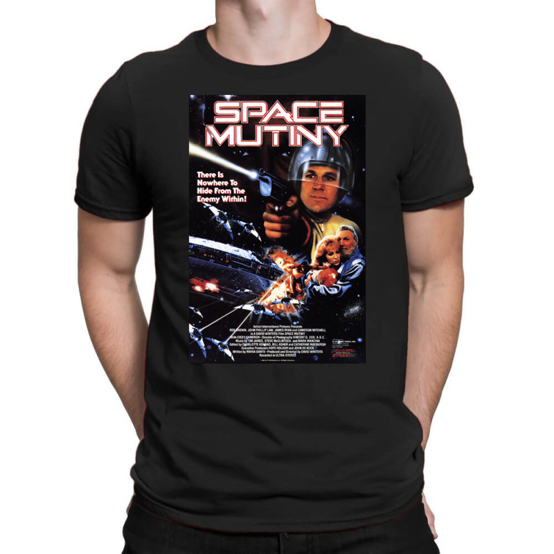 Space Mutiny 1988 Cult Space Opera Action Movie Poster T-shirt | Artistshot