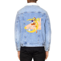 Trending Moon Venus & Artemis Unisex Sherpa-lined Denim Jacket | Artistshot