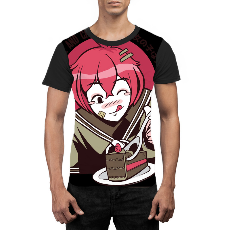 Anime Chocolate Poster Trending Graphic T-shirt | Artistshot