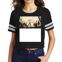 13 Sentinels Aegis Rim   Title Screen Art Scorecard Crop Tee | Artistshot