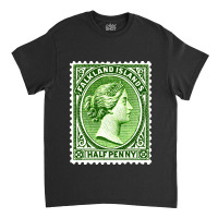 Vintage Falkland Islands Postage Stamp Design Love Classic T-shirt | Artistshot