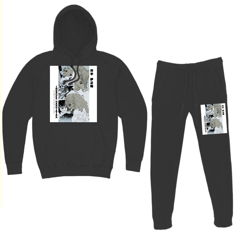 Inosuke Hashibira Poster Cool Hoodie & Jogger Set | Artistshot