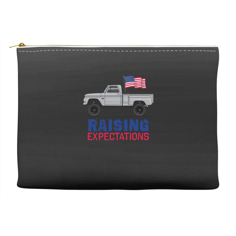 Raising Expectations Silver Accessory Pouches | Artistshot