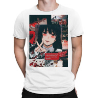 Kakegurui Anime Girl Collage Poster Funny T-shirt | Artistshot